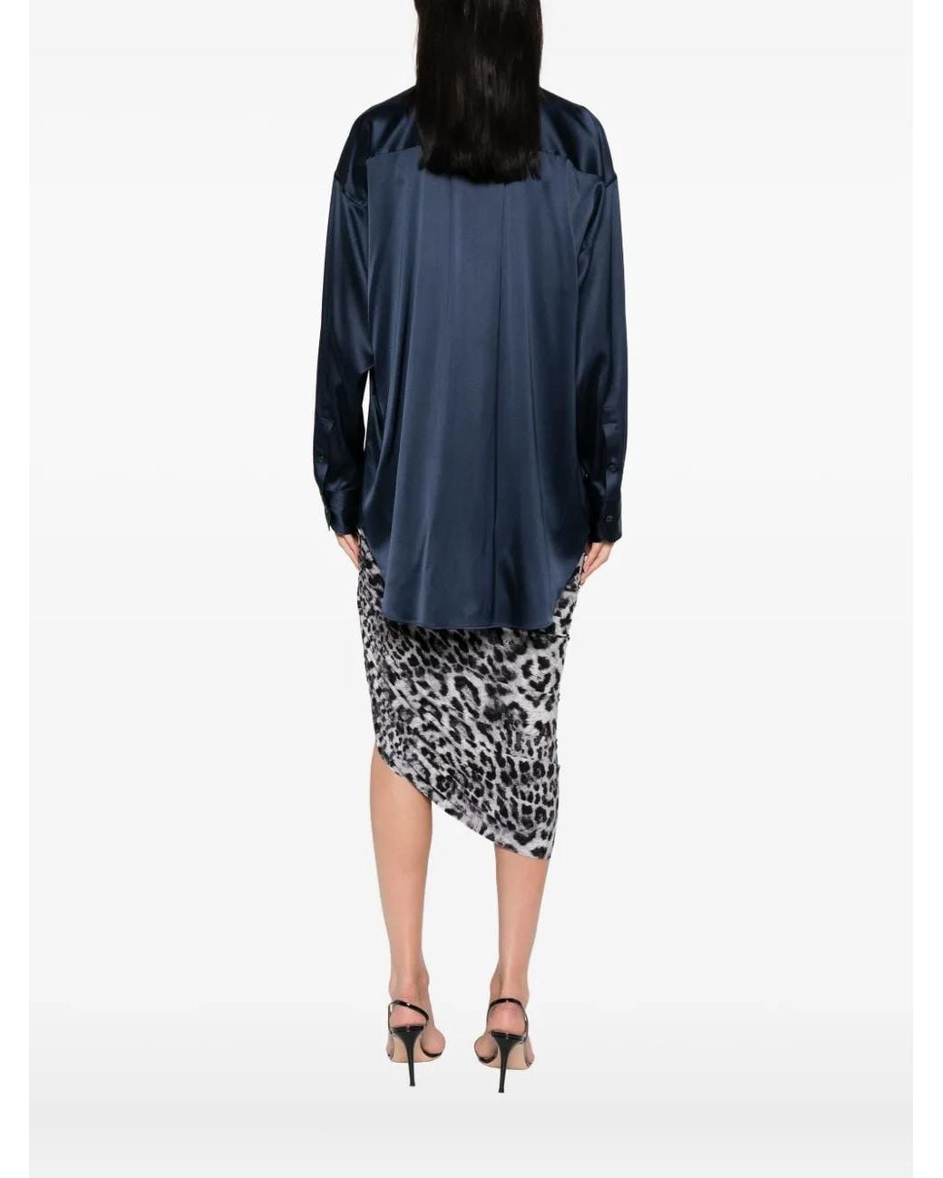 Tom Ford Blue Silk Shirt