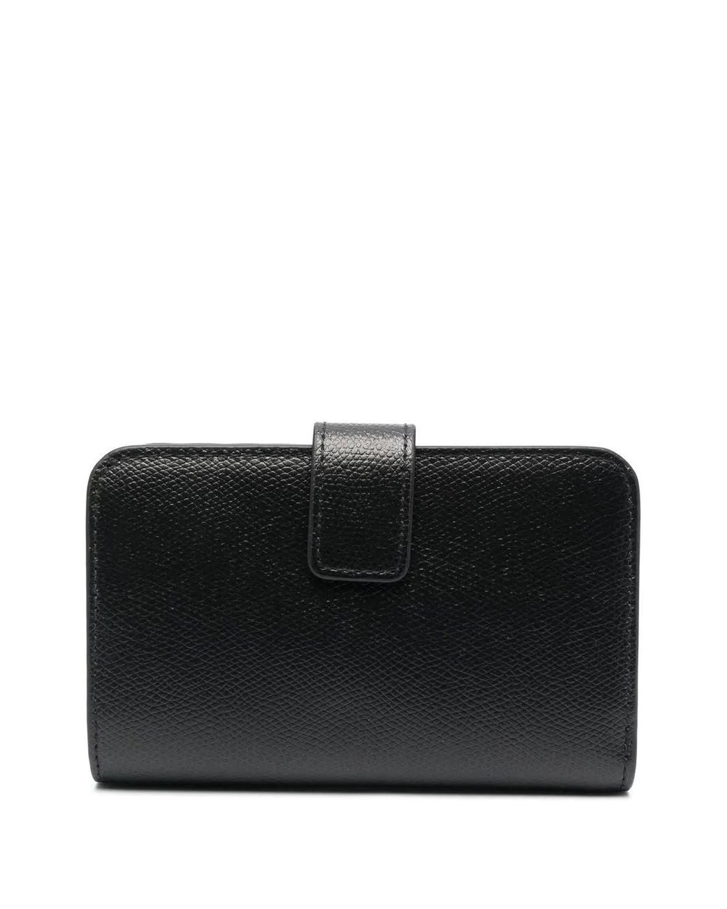 Furla Black Camelia M Compact Wallet Accessories