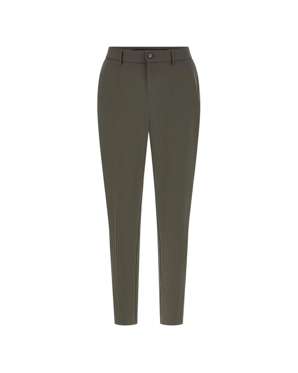 Cruna Green Solferino Tapered-Leg Trousers for men