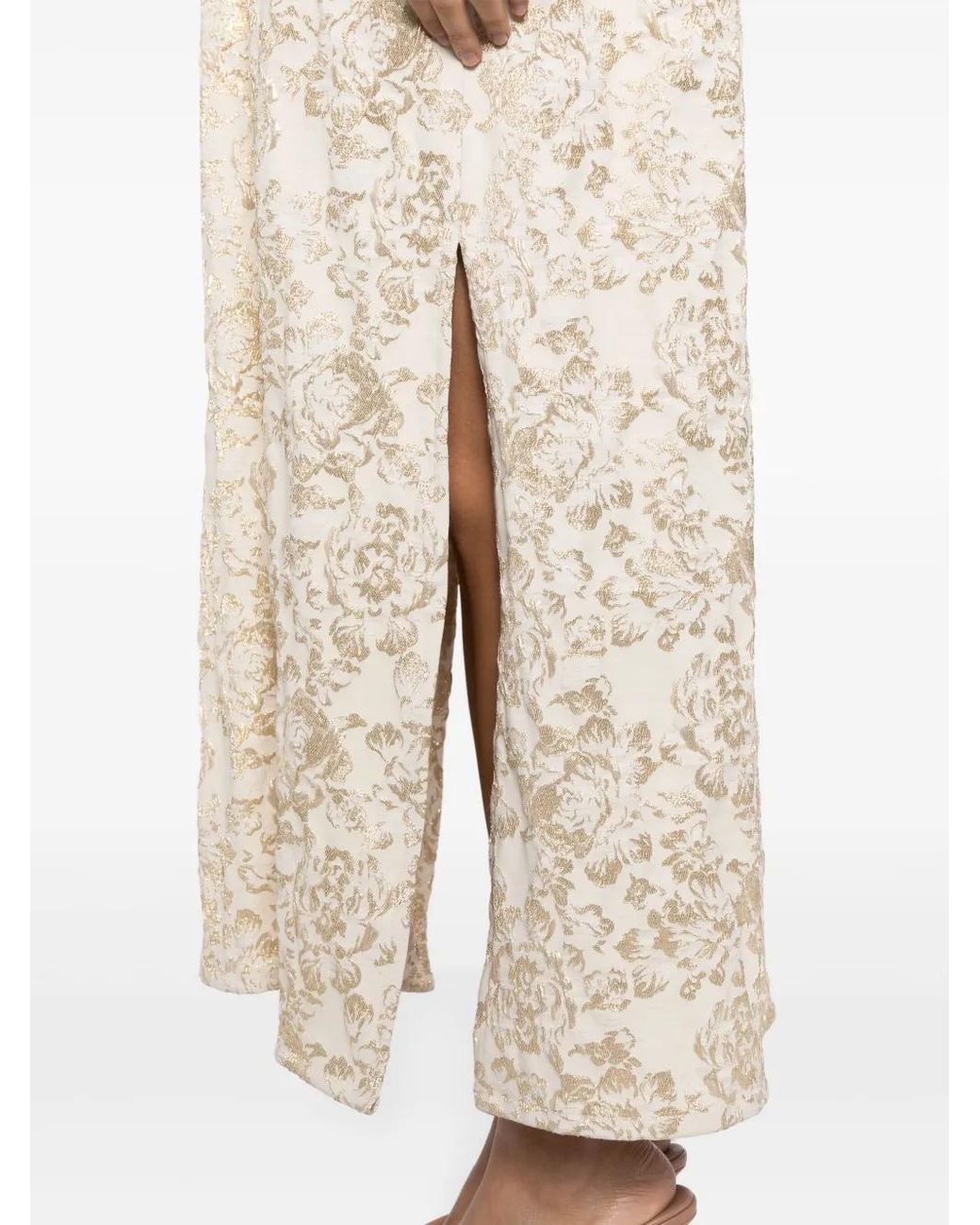 Caftan Rosa Bambah en coloris Natural
