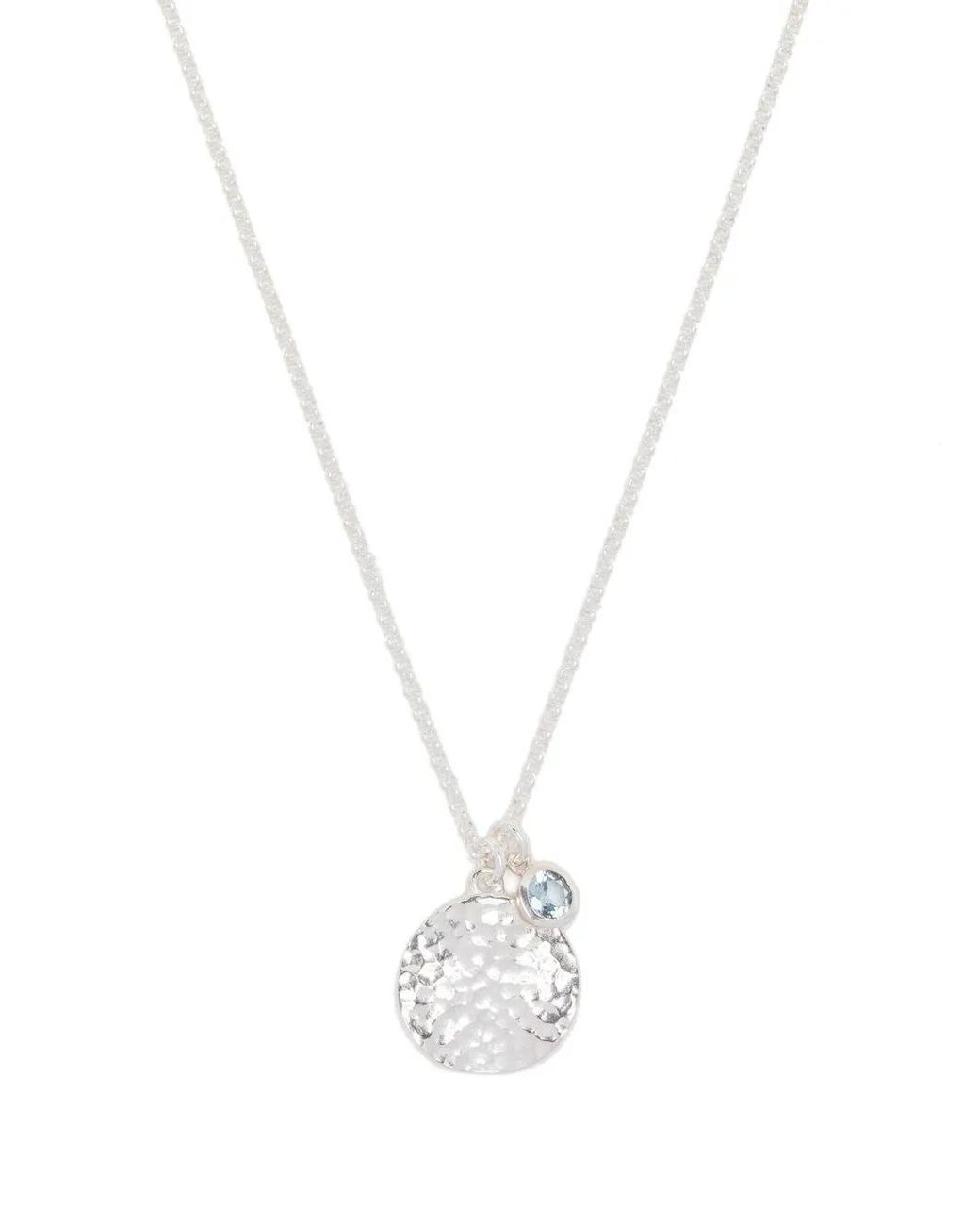 Dower & Hall White Topaz-Embellished Pendant Necklace for men
