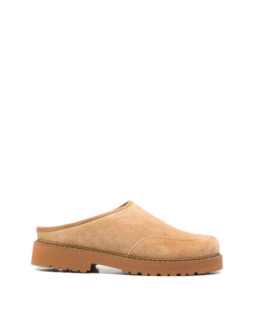 Diemme White Round-Toe Mules for men