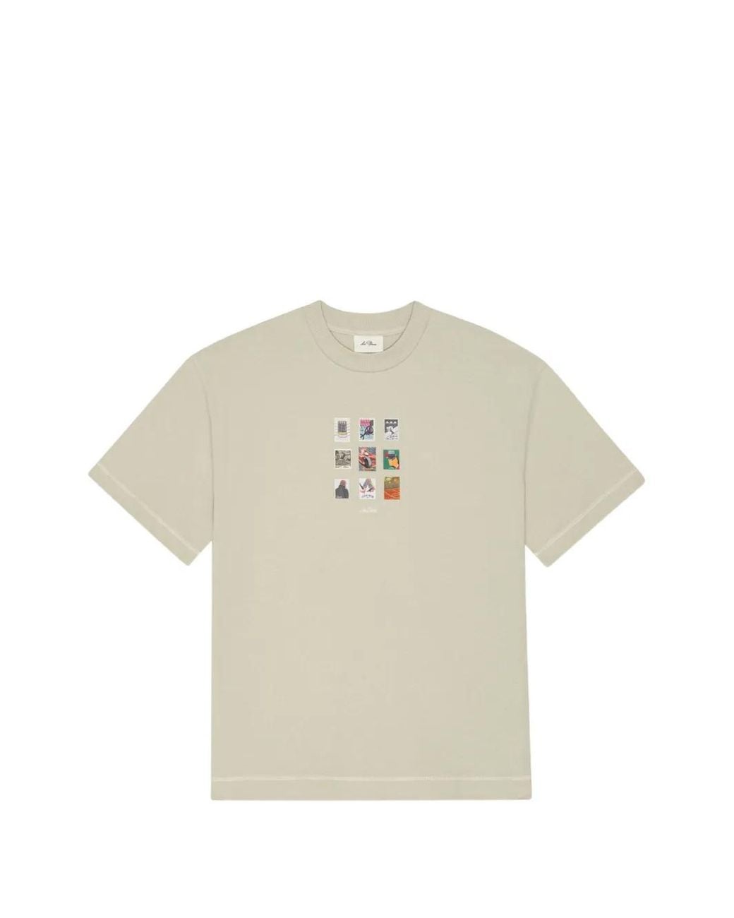 Les Deux Natural Graphic-Print T-Shirt for men