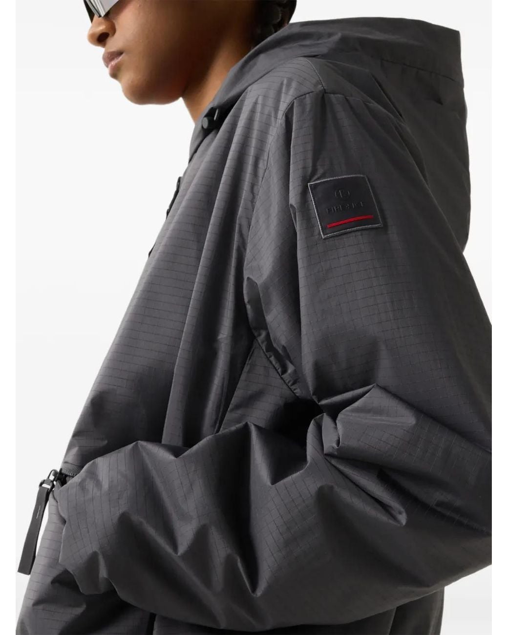 Bogner Fire + Ice Gray Yadira Ripstop-Texture Performance Jacket
