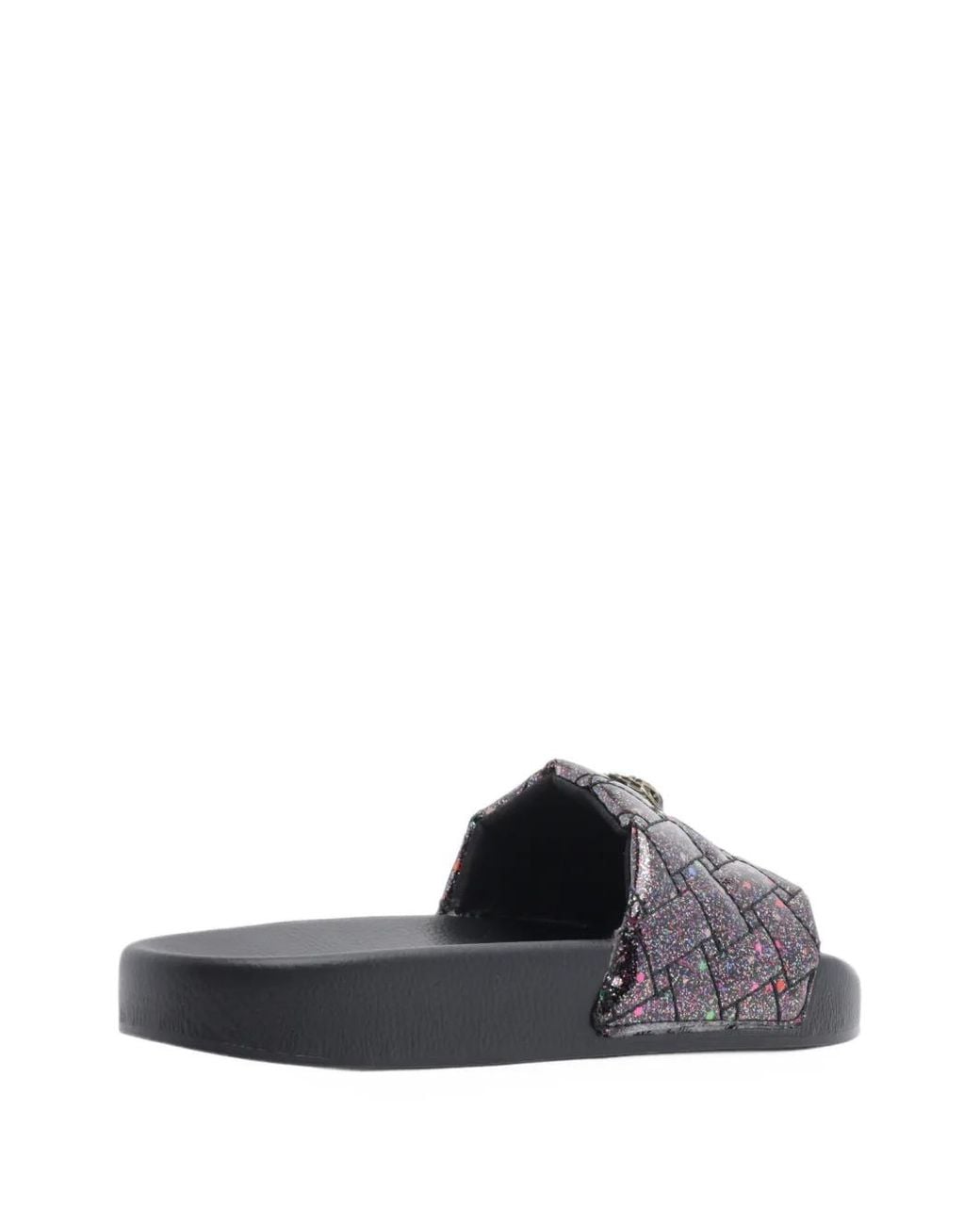 Kurt Geiger White Meena Eagle Slide