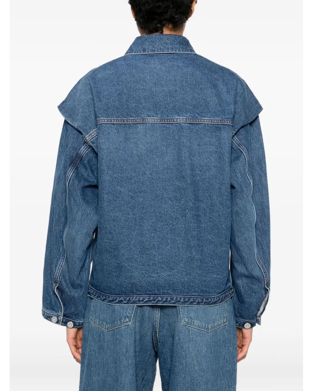 Kuro Blue Button-Up Jacket