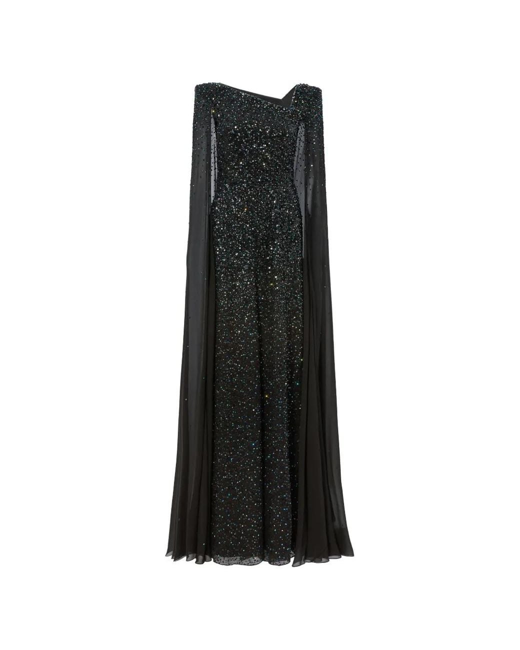 Jenny Packham Black Twilight Dress