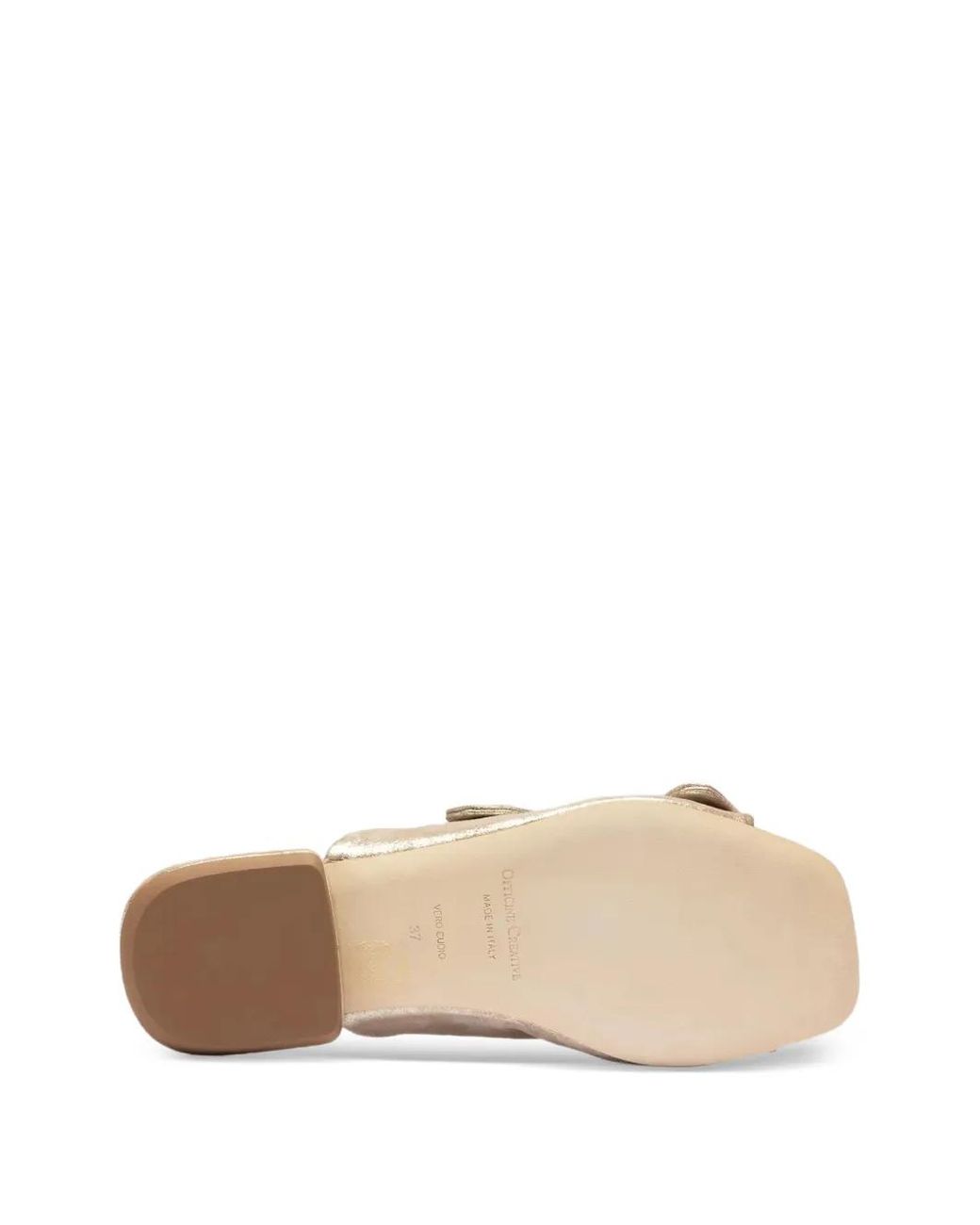 Officine Creative White Suki Knotted Leather Sandals