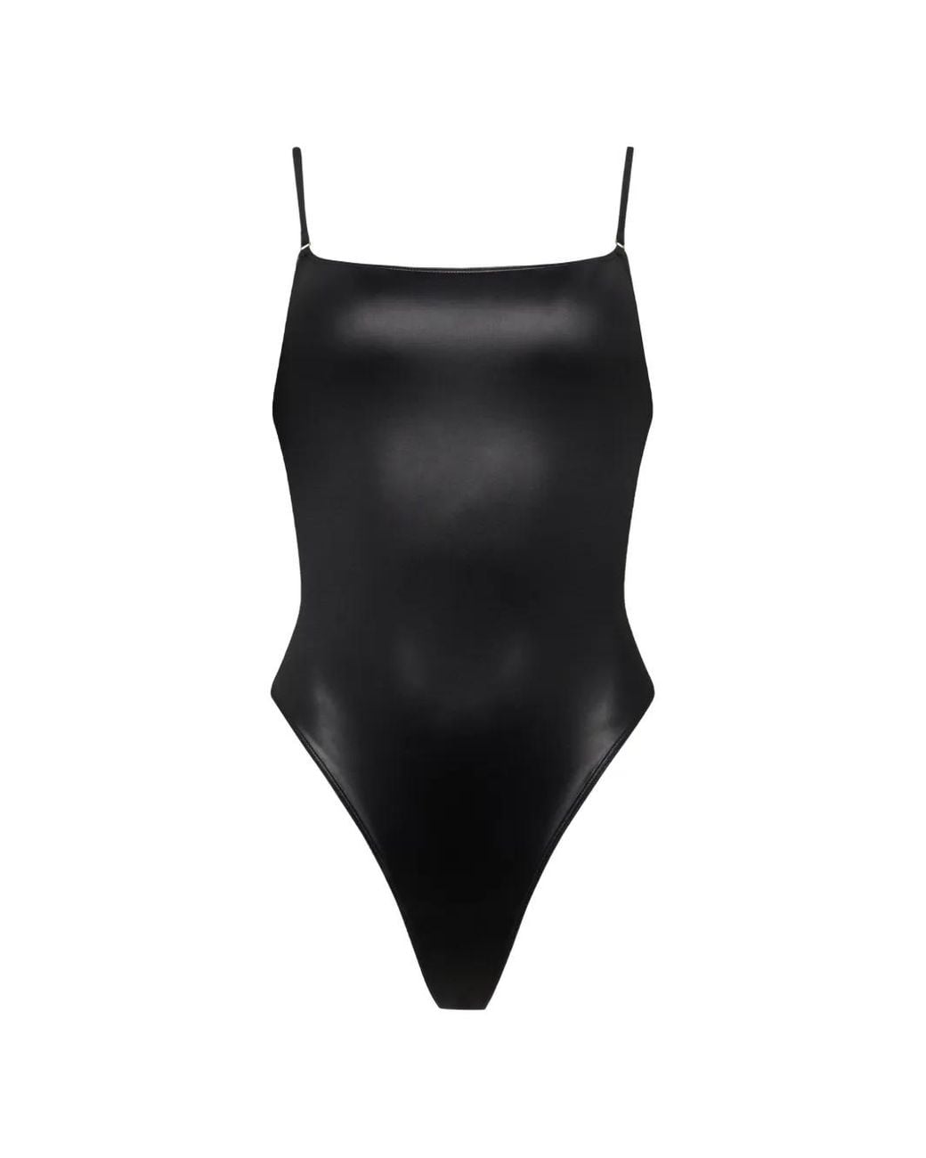 Maison Close Black Splash One-Piece Swimsuit