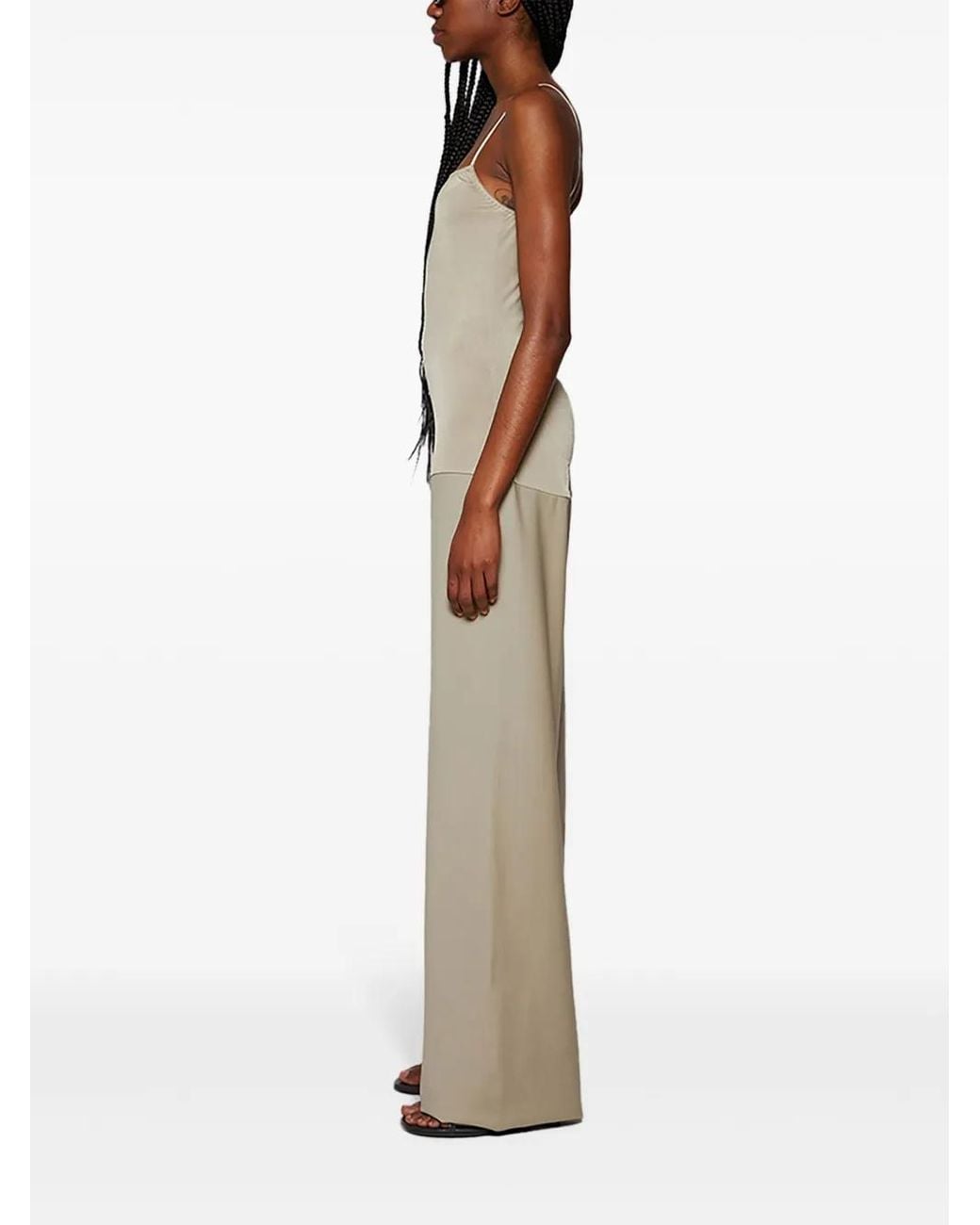Christopher Esber Natural Talus Straight-Leg Jumpsuit