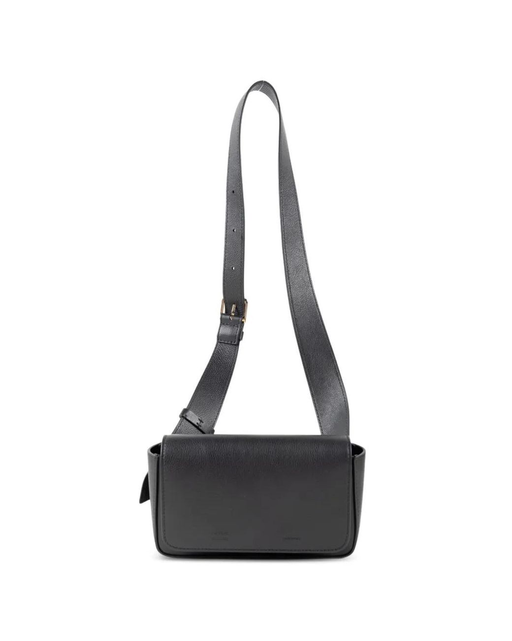 Mansur Gavriel White Box Sling Crossbody Bag