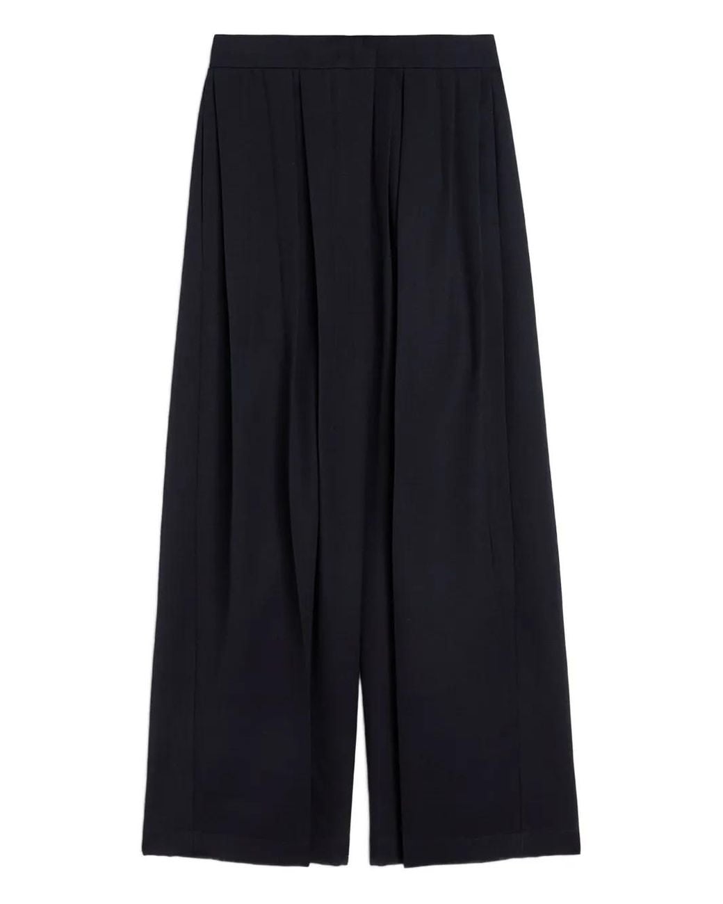 Jil Sander Blue Wool Gabardine Trousers