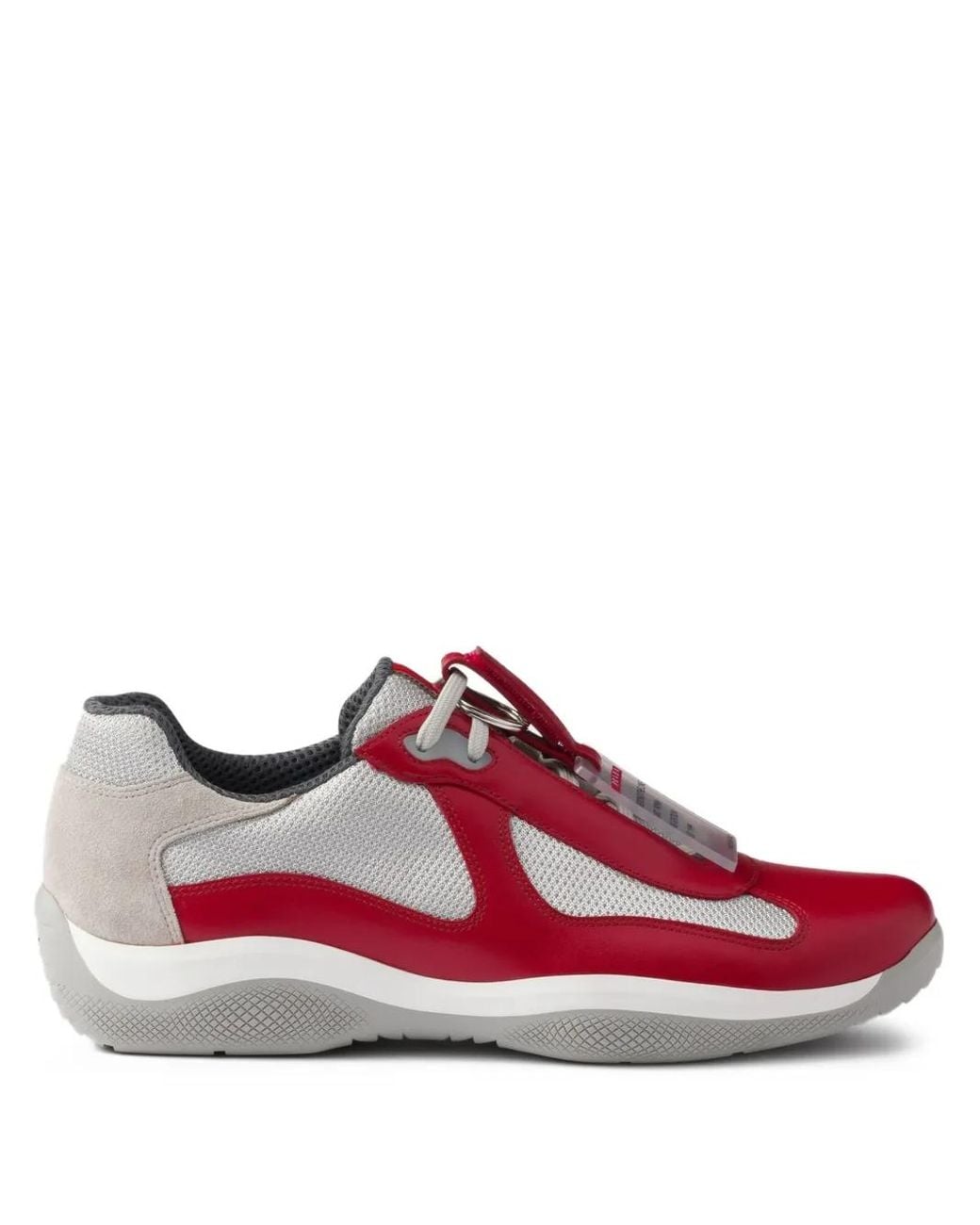 Prada Red Americas Cup Original Sneakers for men