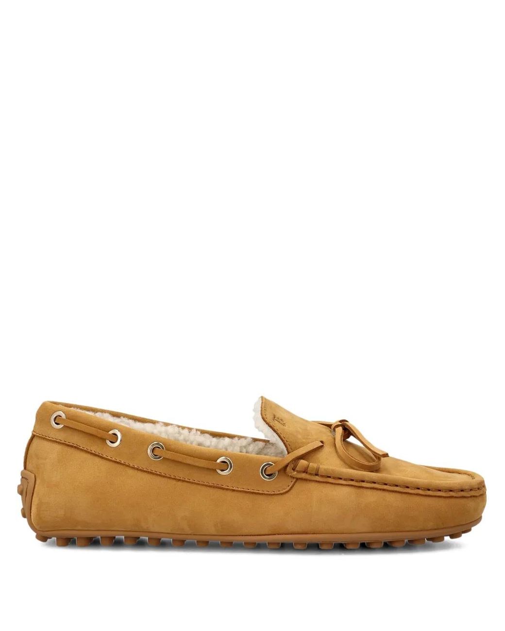 Tod's Brown Flat Shoes