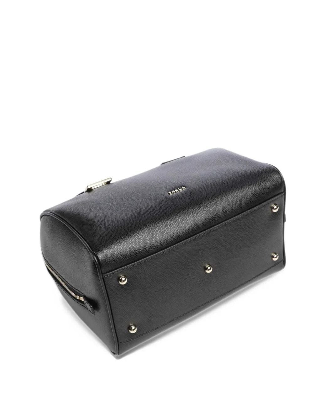 Furla Black Olivia Boston M Tote Bag