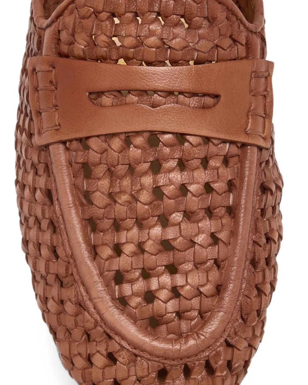 Sam Edelman Brown Tullie Woven Mules