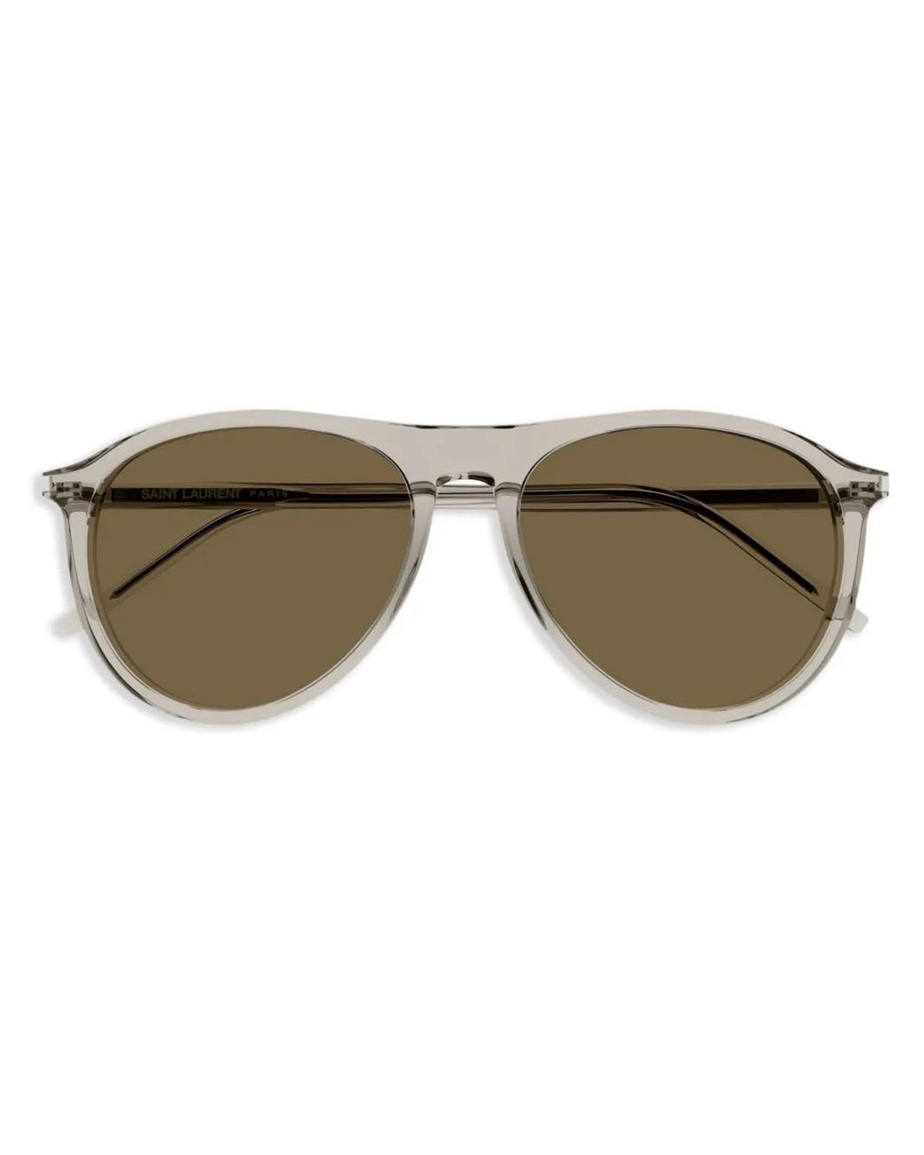 Saint Laurent Natural Getönte Pilotenbrille