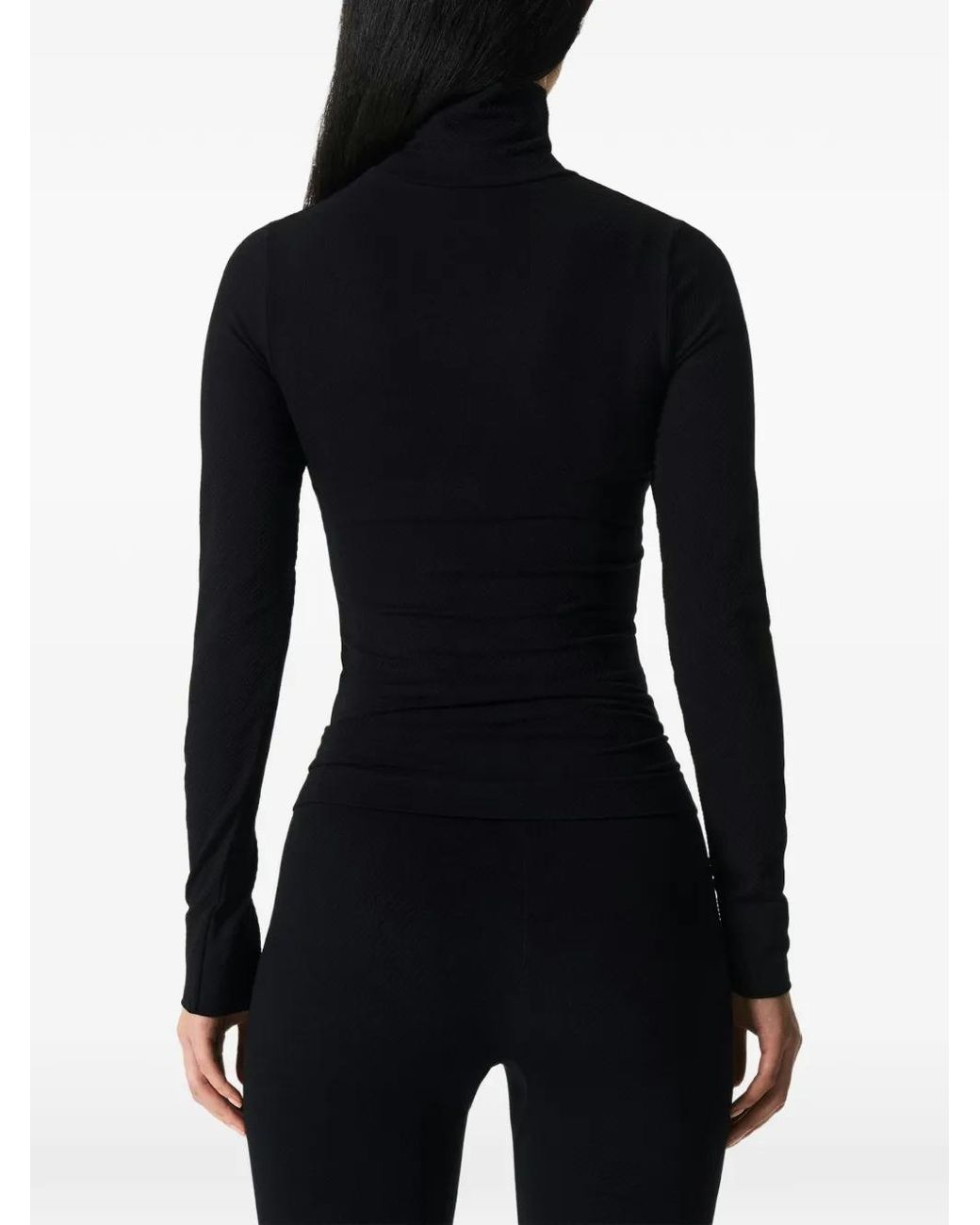Perfect Moment Blue Sloan Seamless Thermal Top
