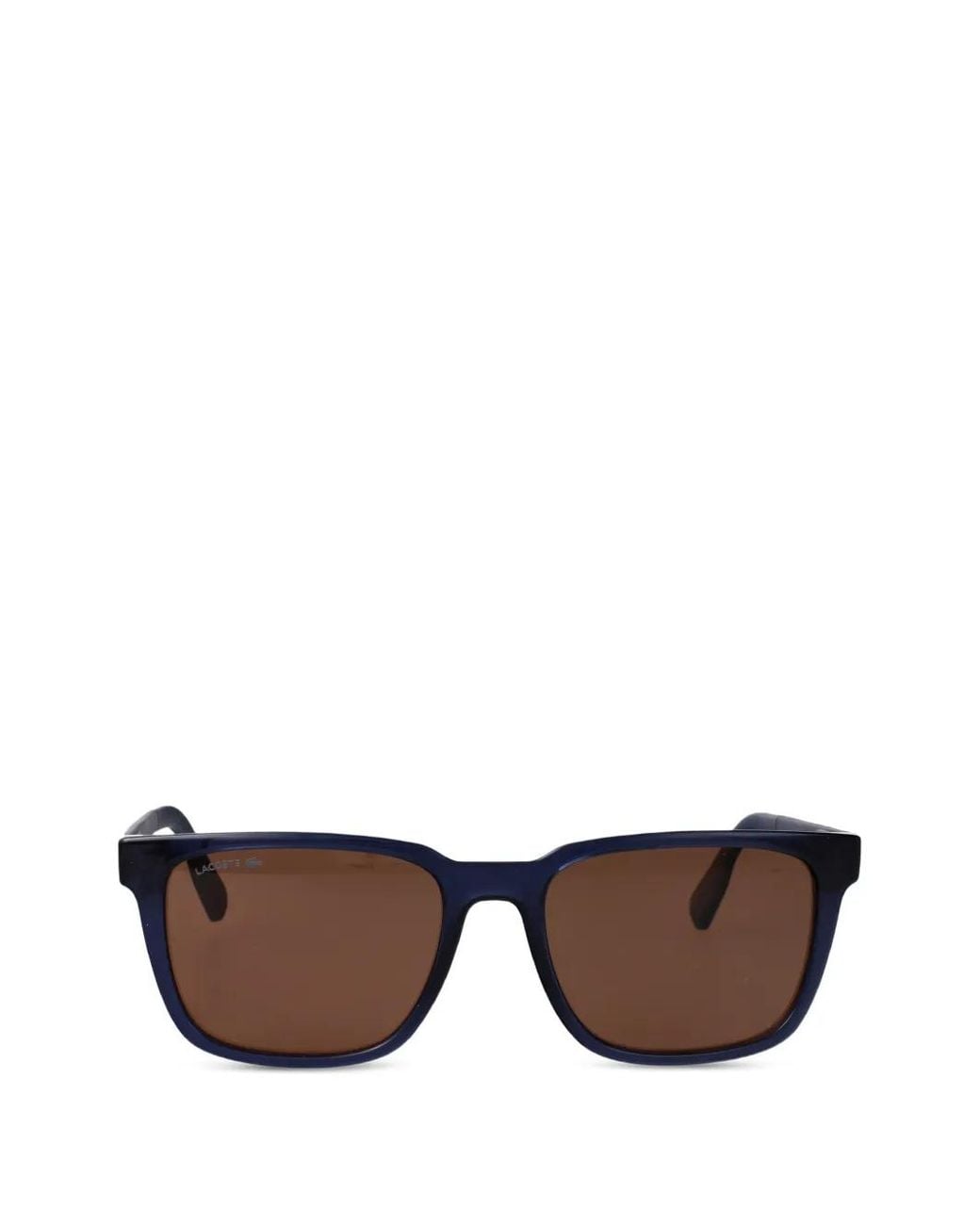 Lacoste Blue Square-Frame Sunglasses for men