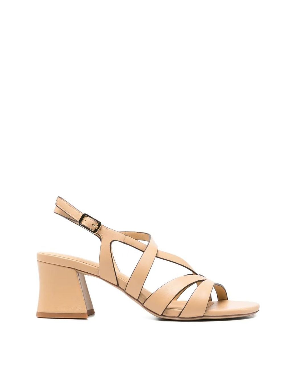 Bruno Premi Natural Criss-Cross Strap Sandals