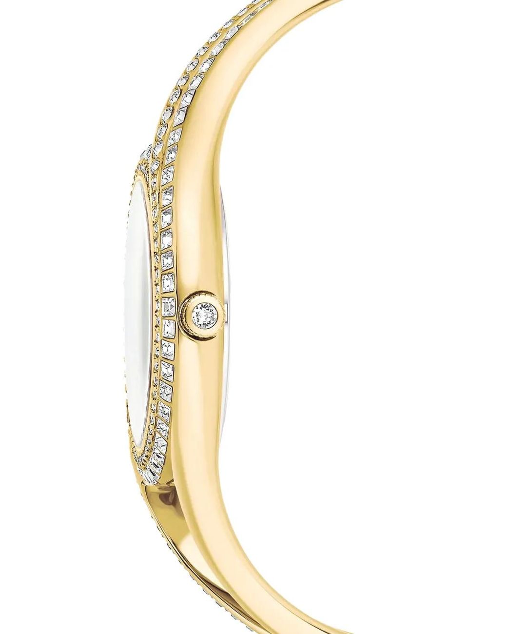 Swarovski Metallic Round 28Mm Watch