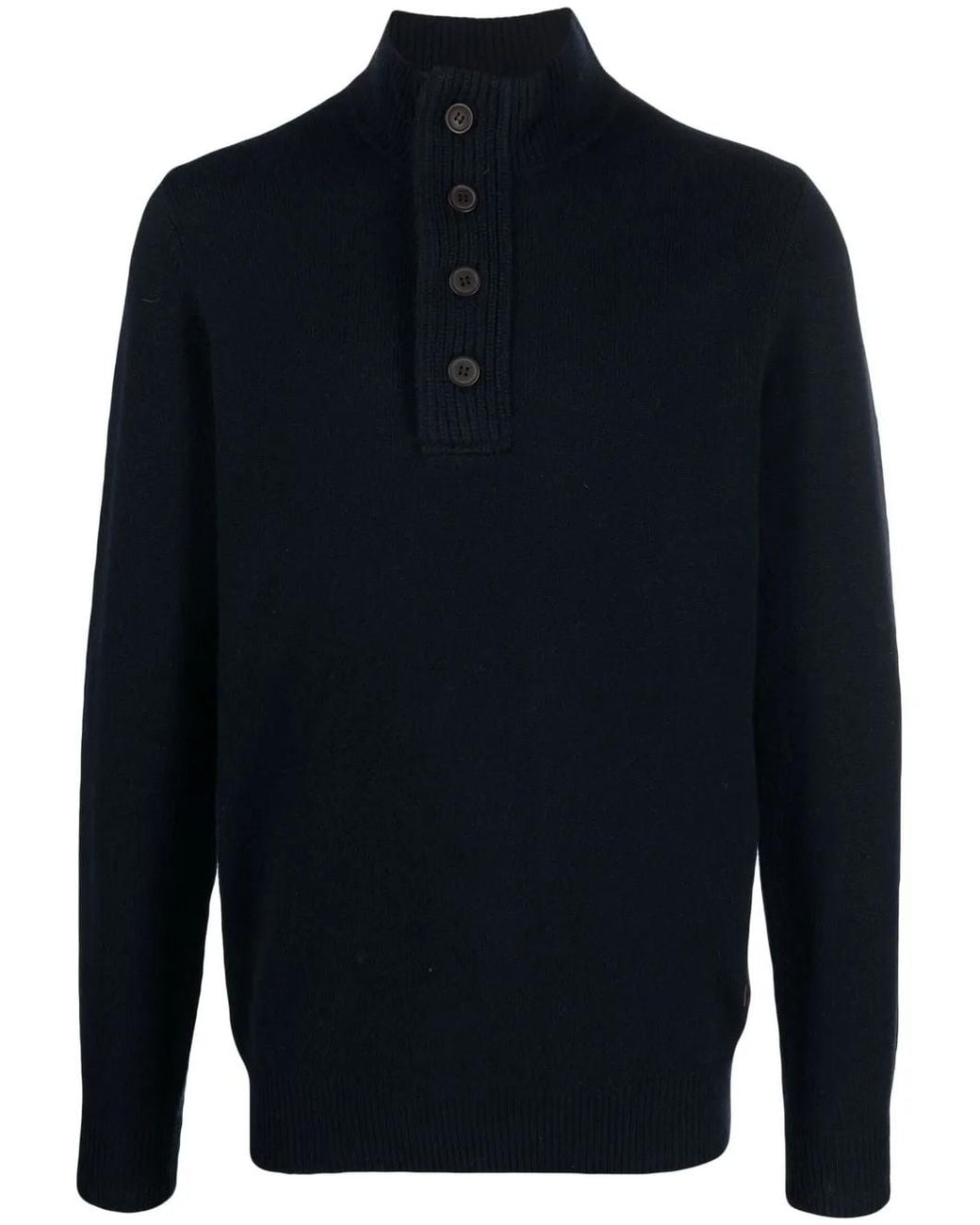 Pull Essential À Col Zippé Barbour pour homme en coloris Blue