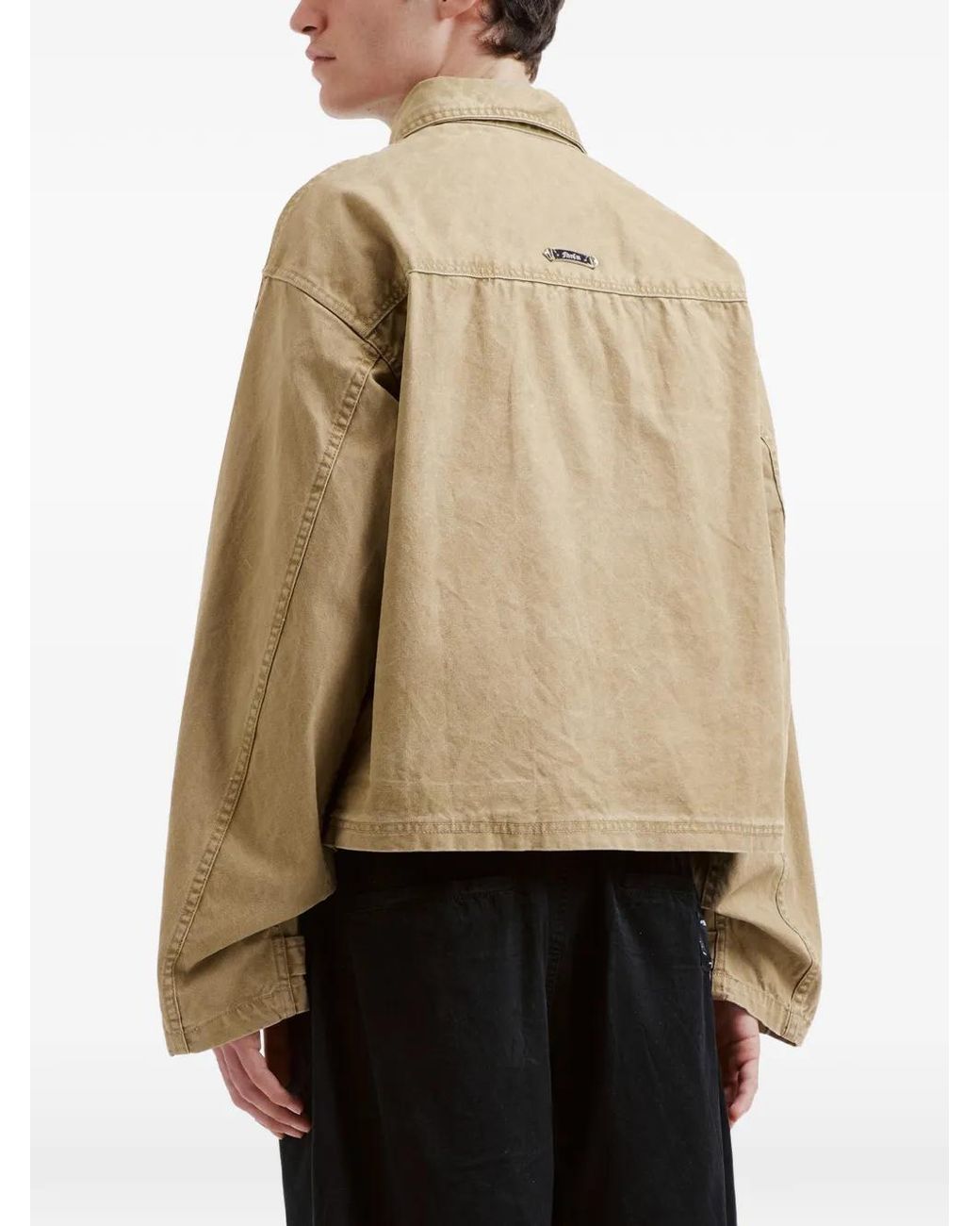 Giacca Con Tasche di FIVE CM in Natural da Uomo
