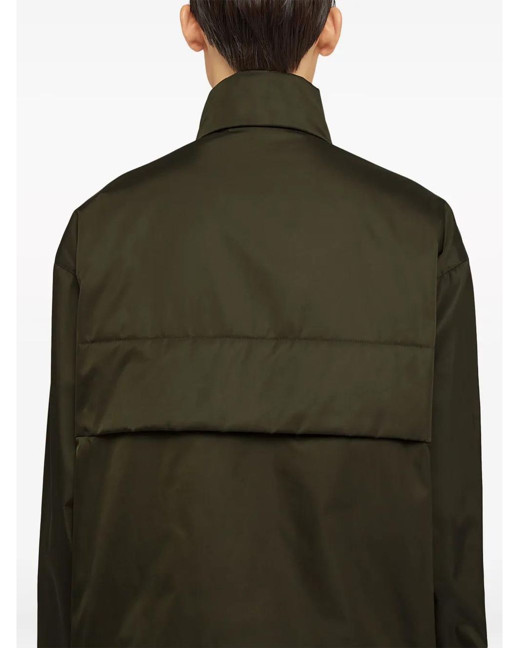 Jil Sander Green Padded Jacket for men