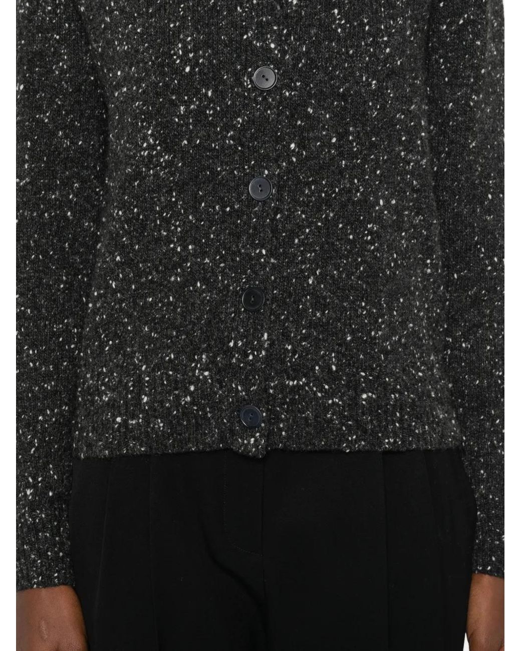 The Row Black Mauino Cardigan