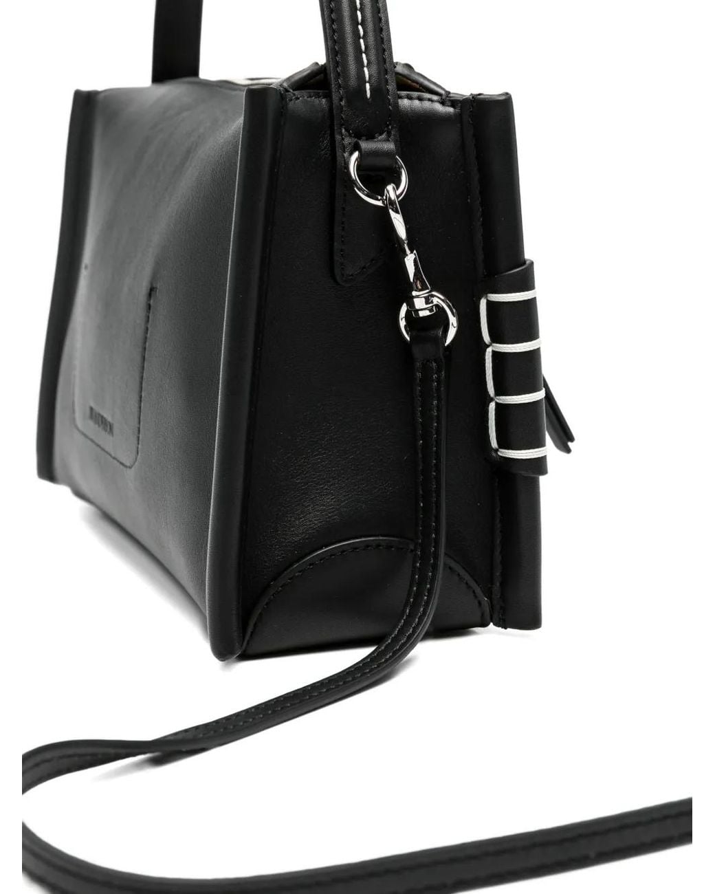 J.W. Anderson Black Small Leather Tote Bag