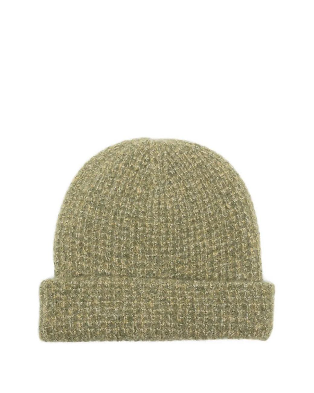 Frenckenberger Green Ribbed Beanie