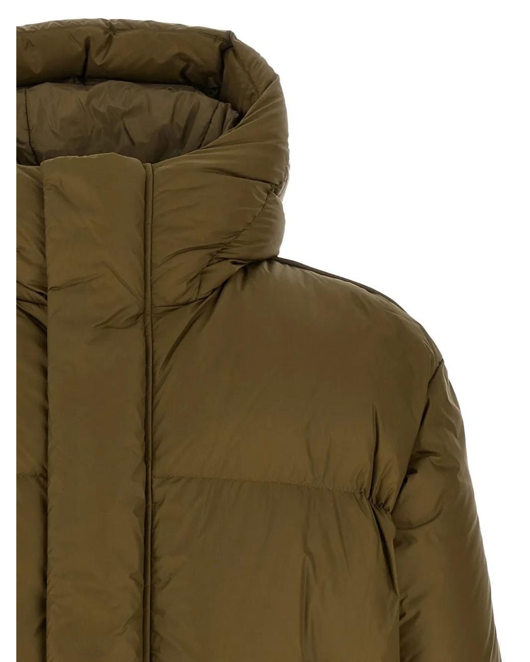 Laminar Green Quilted Down Jacket for men