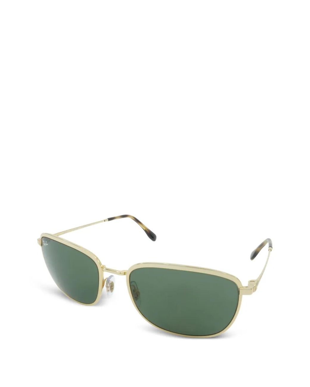 Ray-Ban Green Square-Frame Sunglasses for men