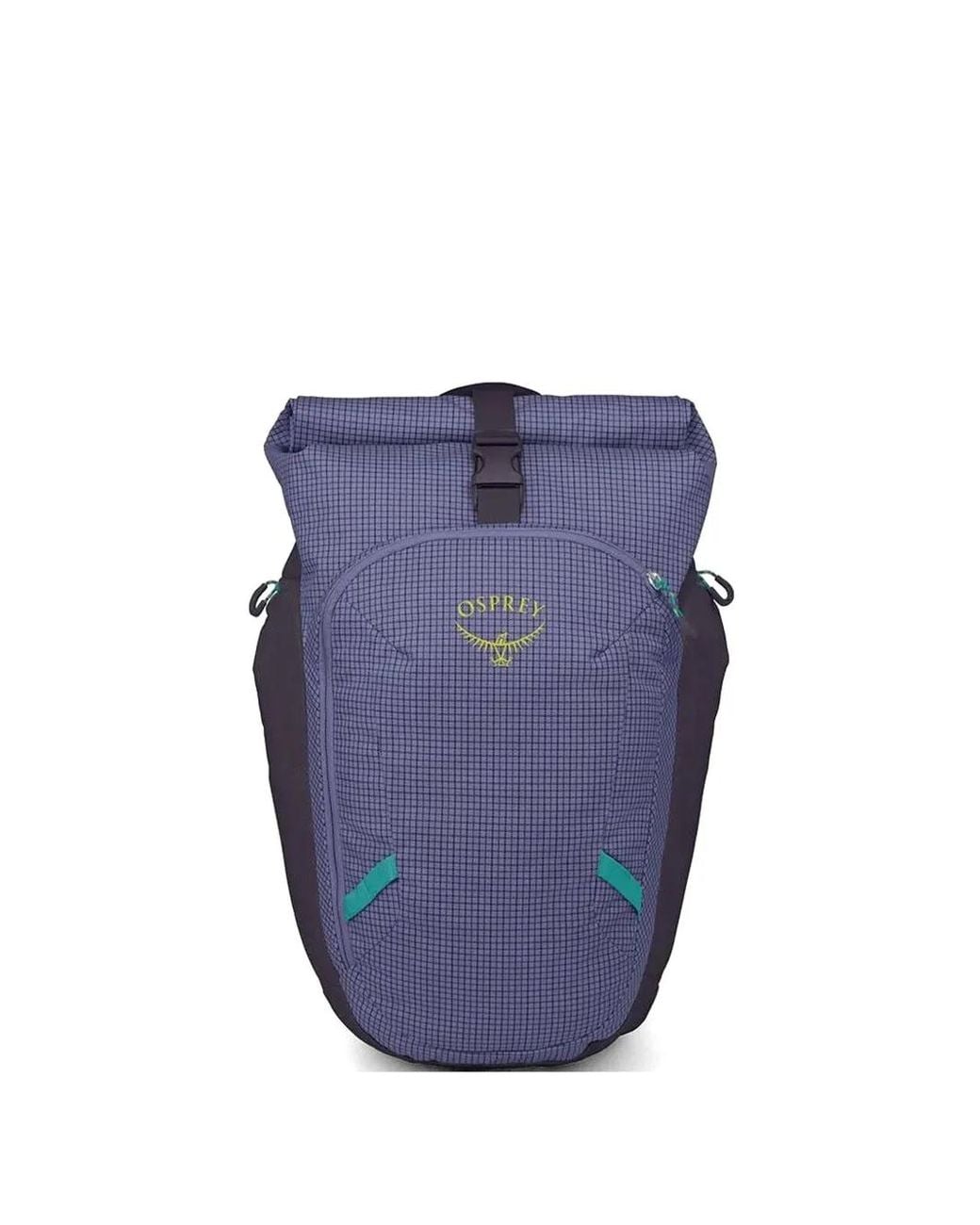 Osprey Blue Rucksack Mit Gittermuster