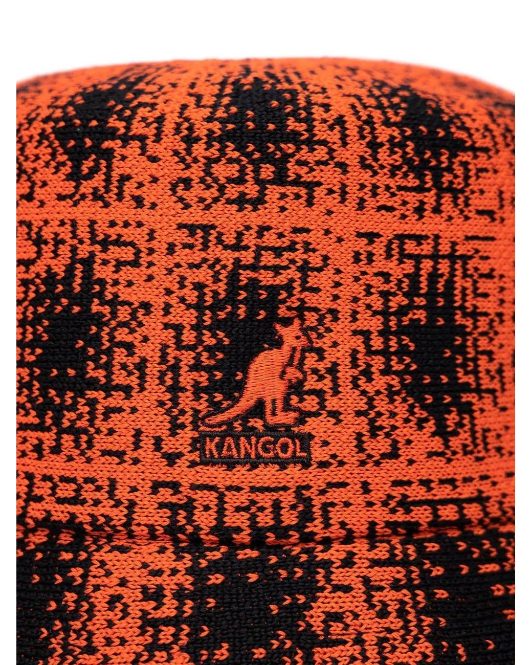 Kangol Red Bob À Imprimé Abstrait