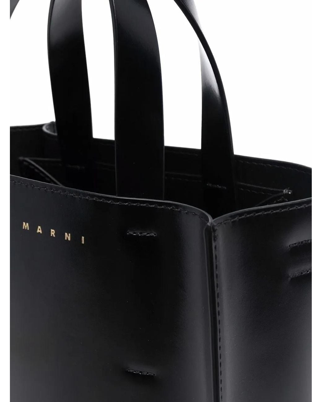 Marni Black Shopping Bags