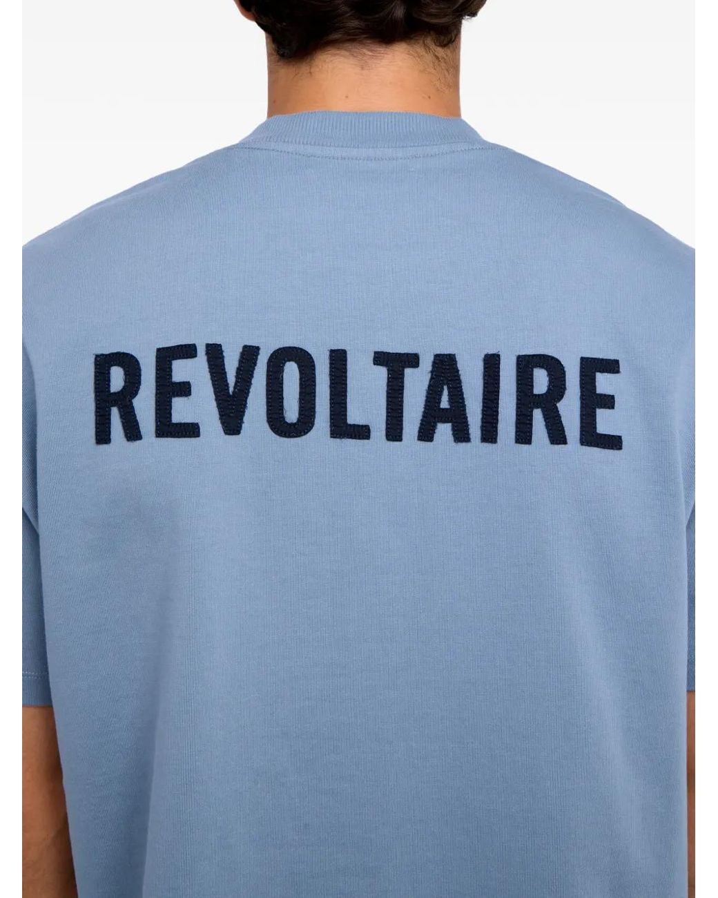 Zadig & Voltaire Blue Teddyx T-Shirt for men