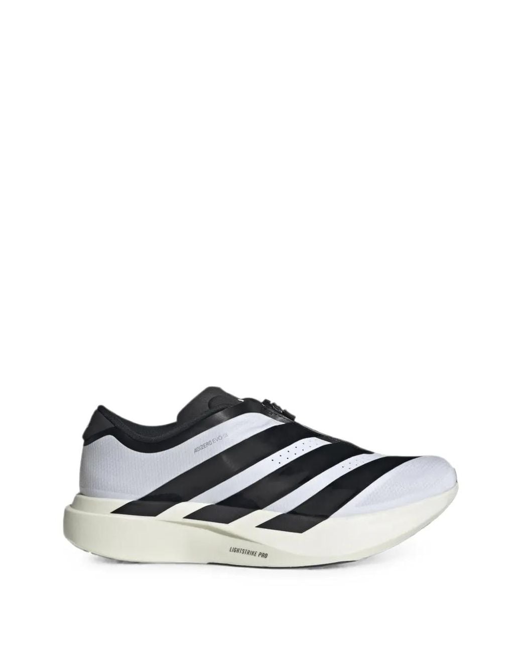 Adidas White Adizero Evo Sl Zip Sneakers for men
