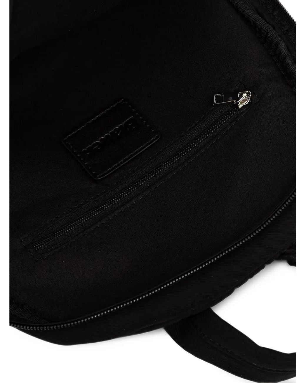 Blauer Black Logo-Patch Backpack