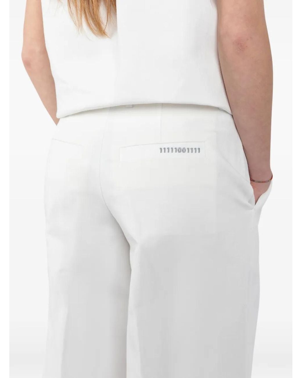 Societe Anonyme White Dalston Trousers