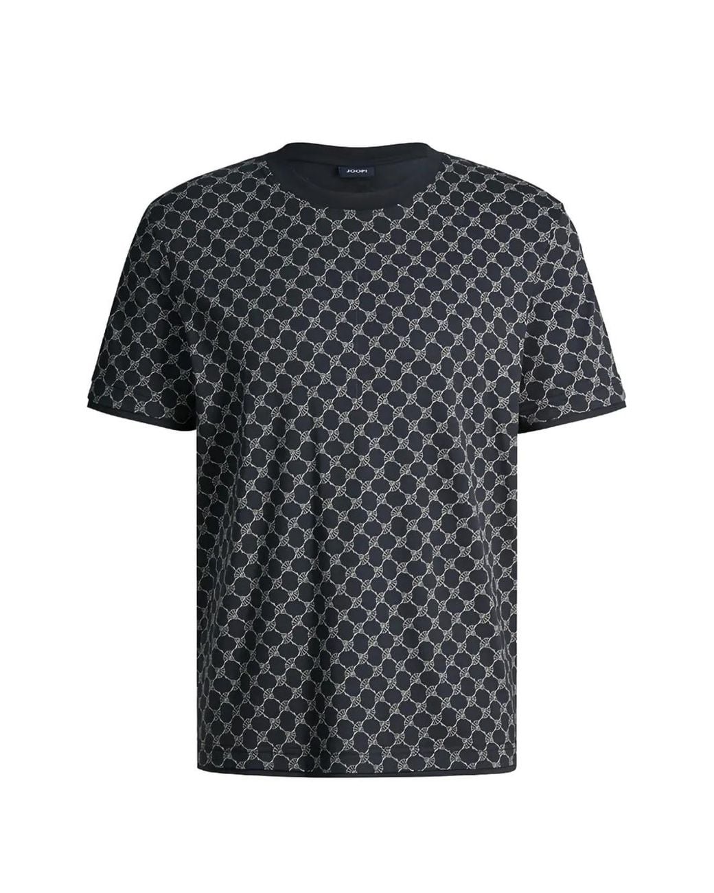 Joop! Black Cornflower Victormanuel-Print T-Shirt for men