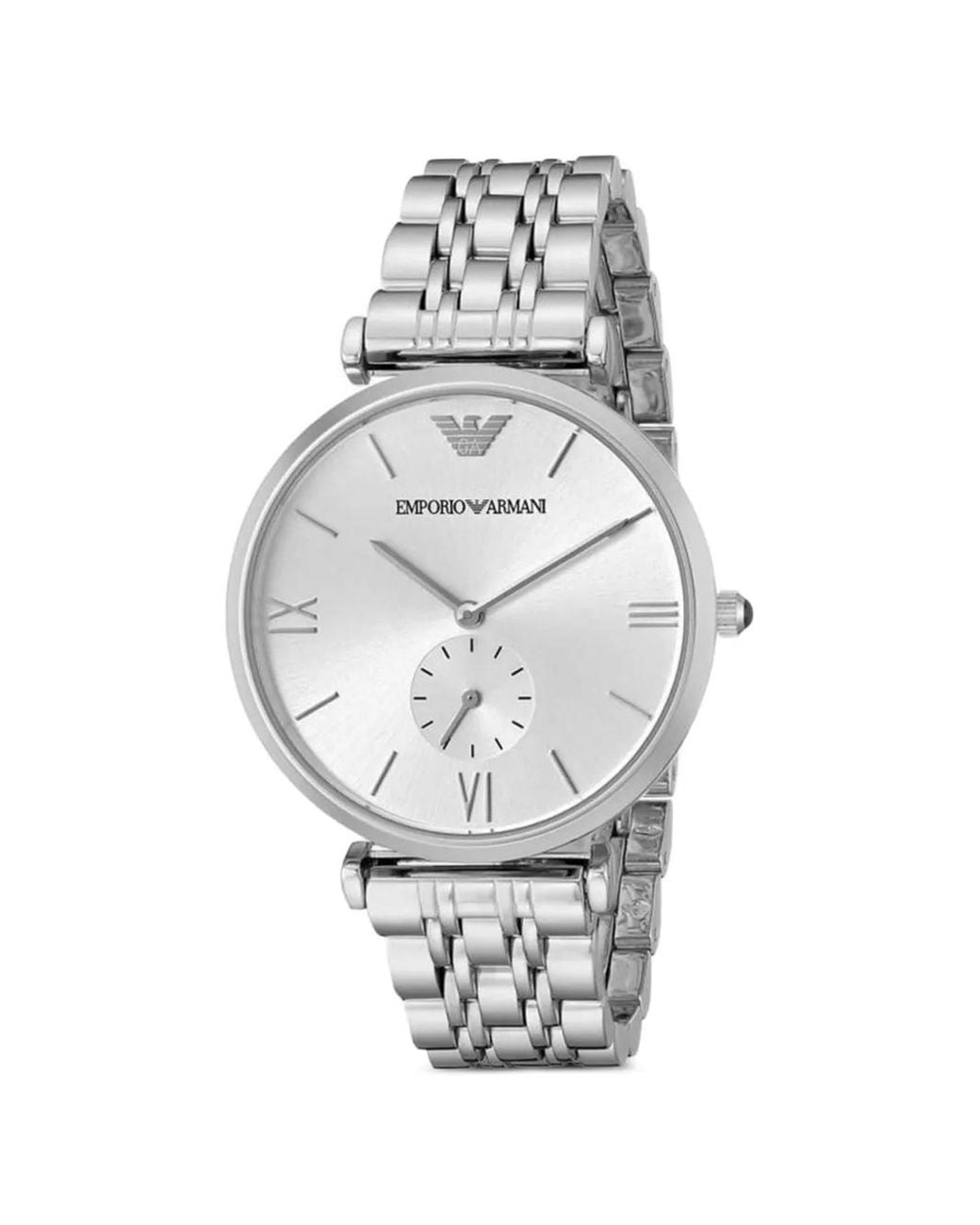 Emporio Armani White Classic 40Mm Watch for men