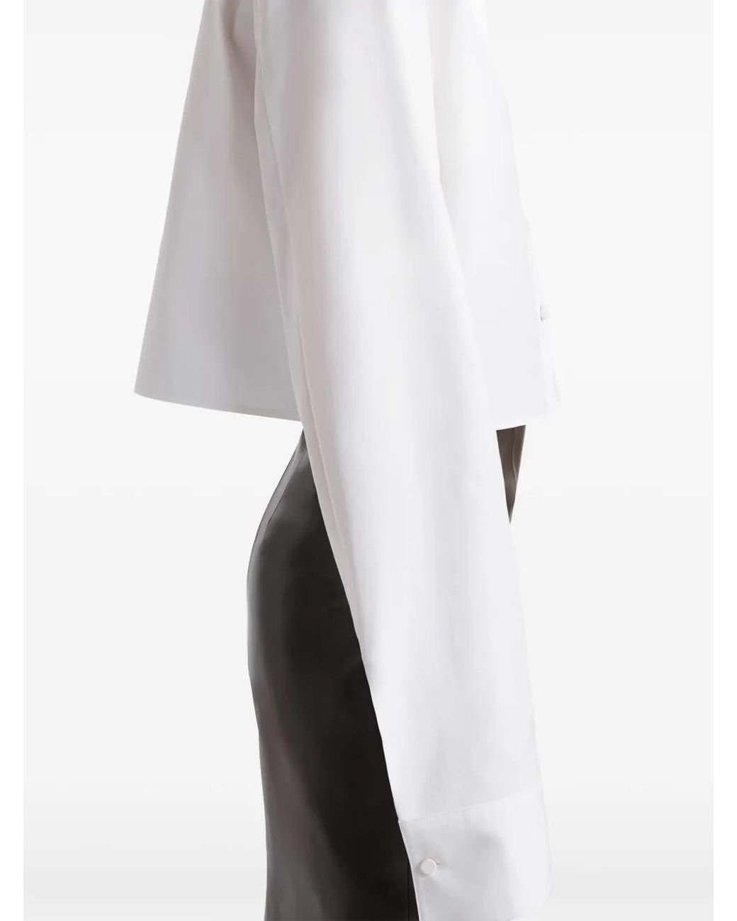 Khaite White Jasen Top
