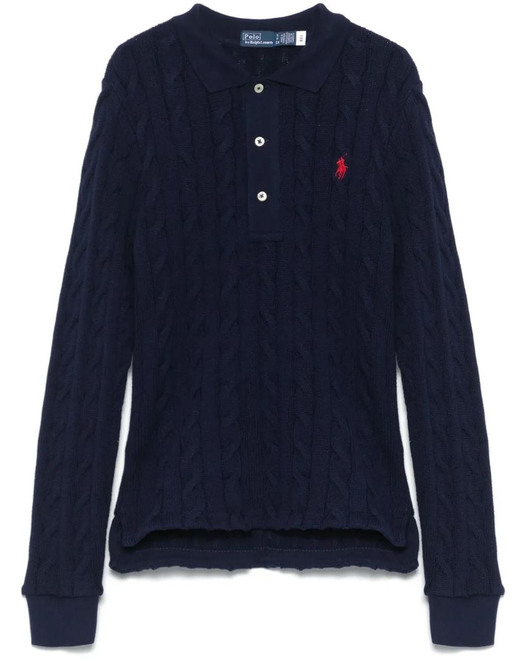 Polo Ralph Lauren Blue Long Sleeves Polo Shirt