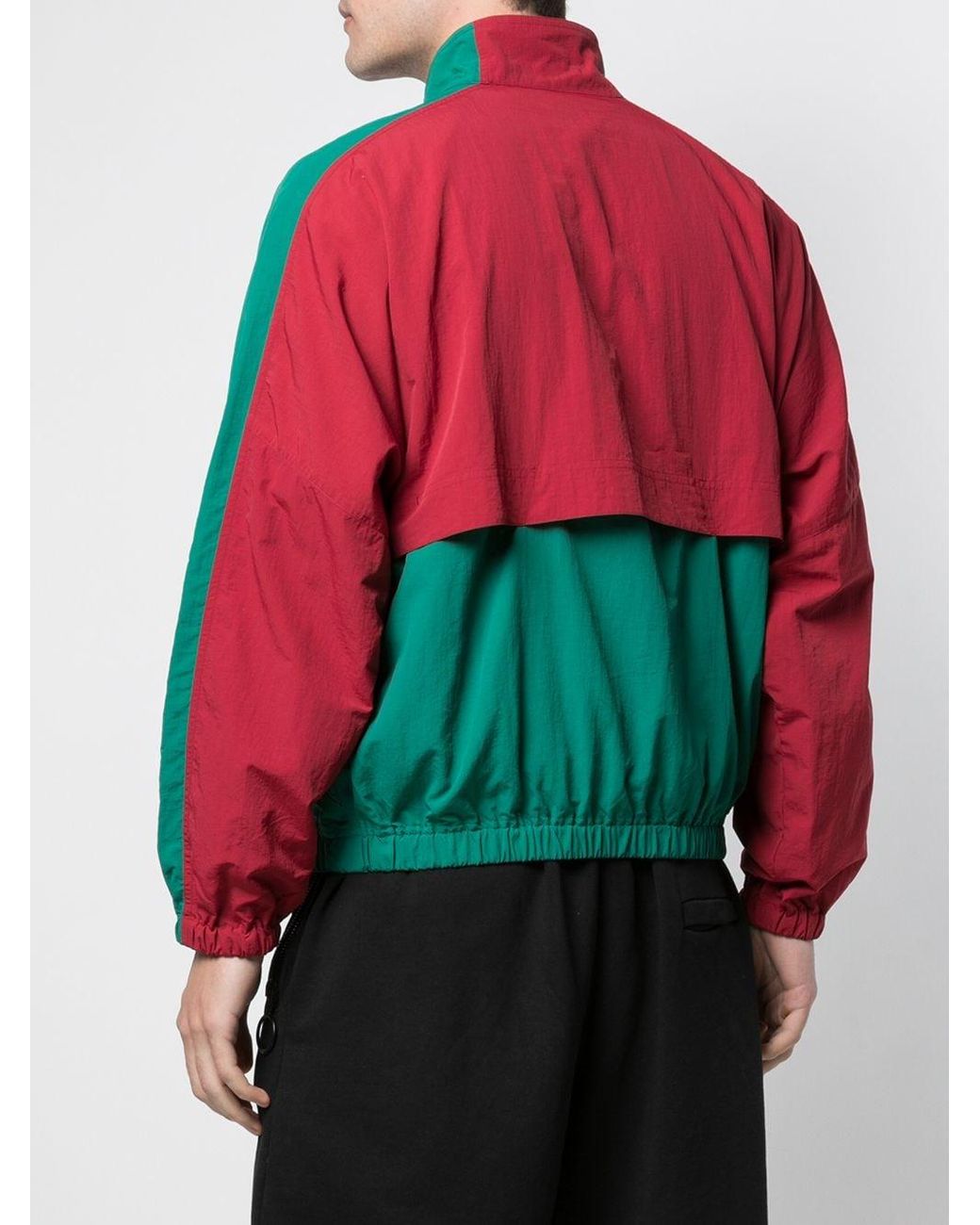 人気提案 Split Supreme 17SS Track Black Jacket - ナイロンジャケット