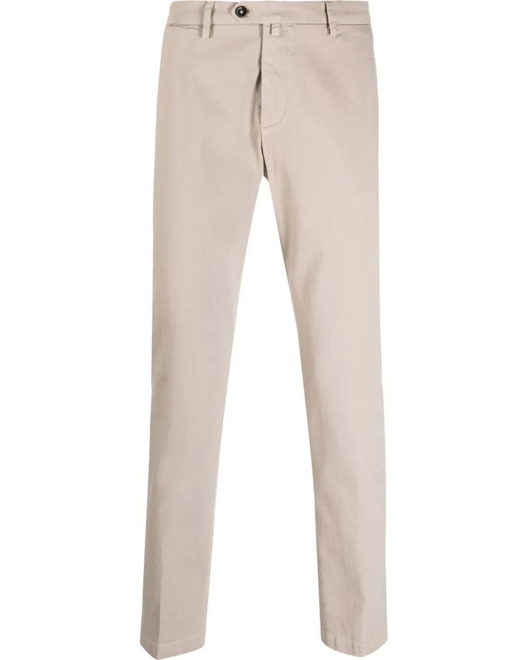 Briglia 1949 Natural Four-Pocket Straight Chinos for men