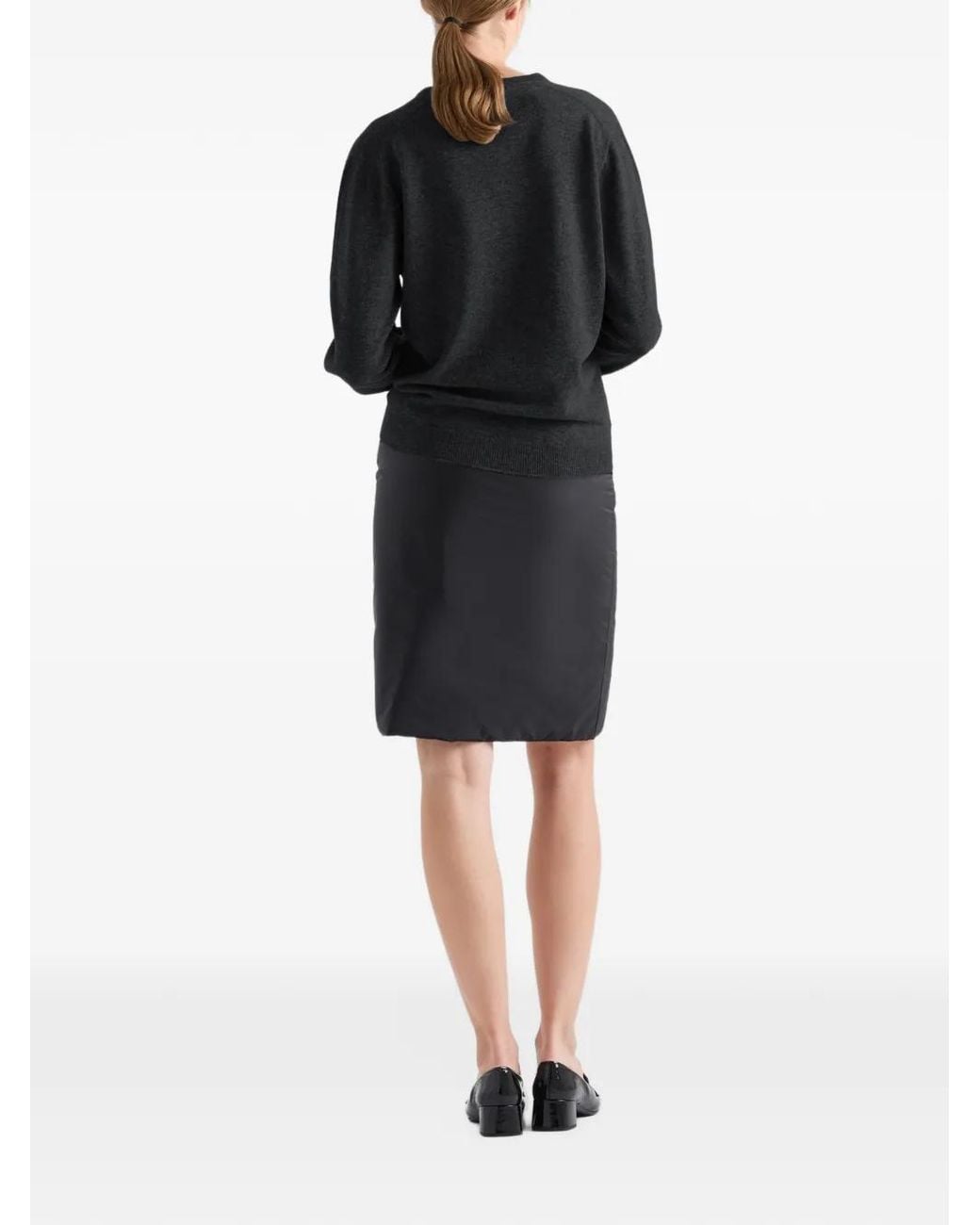 Prada Black Wool Sweater