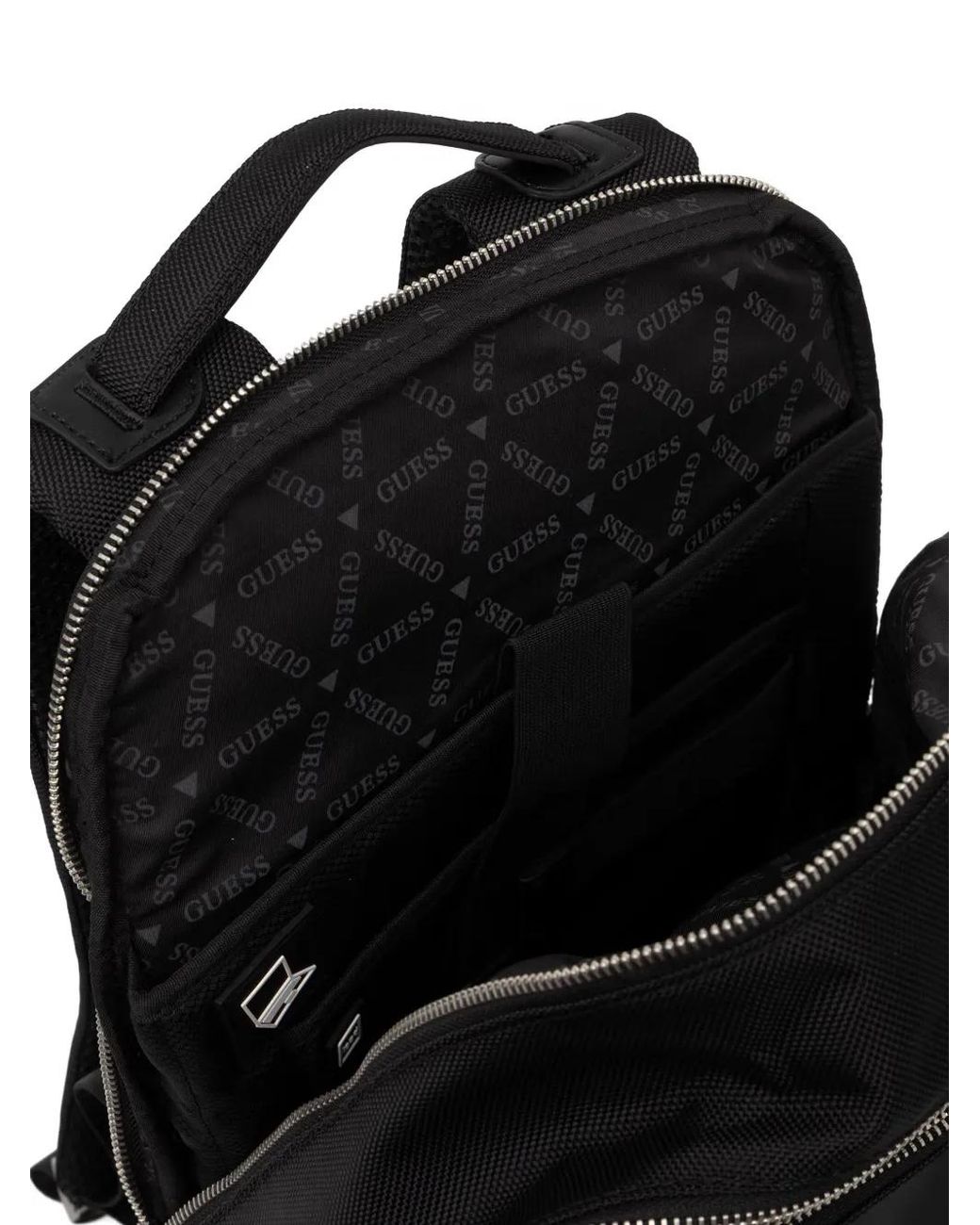 Guess Black Berna Backpack for men