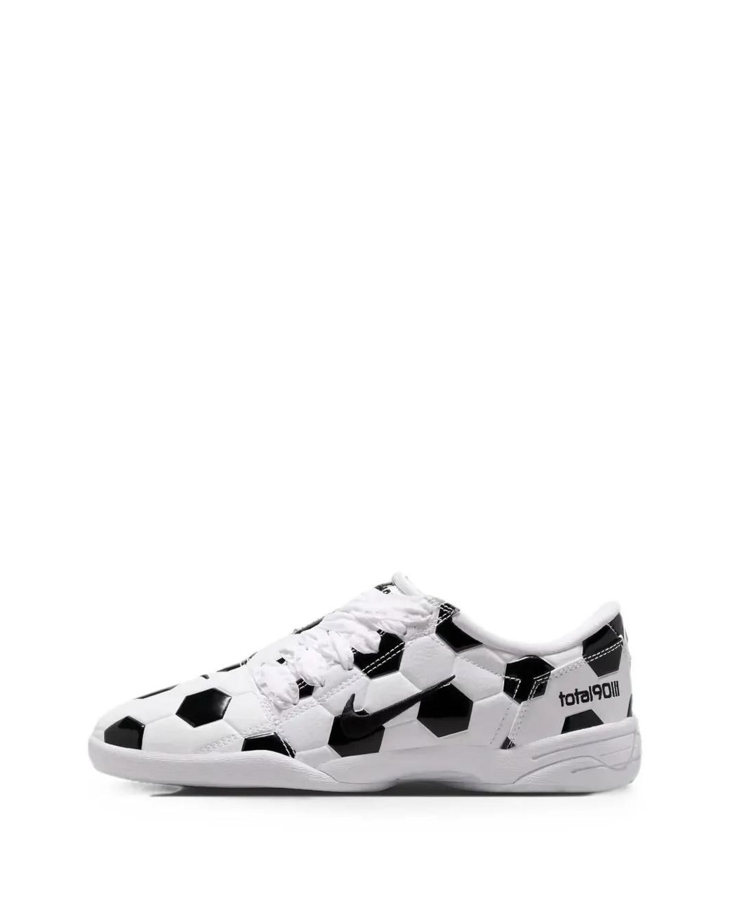 Nike White Total 90 Printed Lace-Up Sneakers