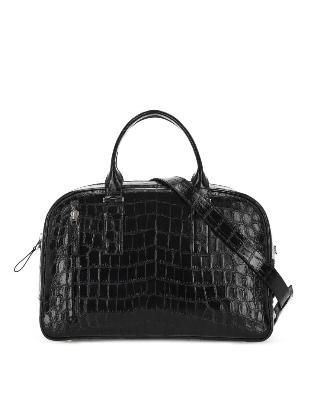 Tom Ford Shopper Mit Kroko-Optik in Black für Herren